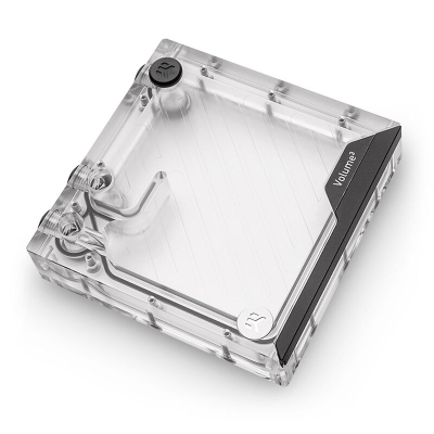 Rezervuar ftohës uji EK Water Blocks EK-Quantum Volume3 FLT 140, D-RGB, akrilik, transparent