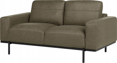 Divan SOVIK me material stof, 2 vendsh, 156 cm, jeshil
