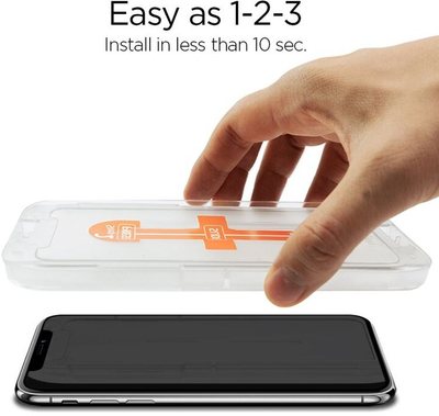 Xham mbrojtës Spigen Glas.tR EZ Fit për iPhone XR