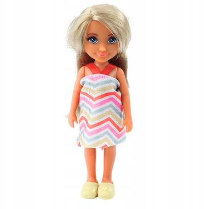 Set lodër Ankiki Mini Doll me vaskë edhe me gjona për kujdes