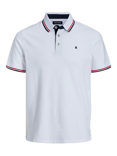 Maicë polo Jack&Jones JJEPAULOS, e bardhë