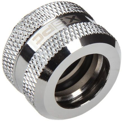 Adapter ftohje me uj XSPC G1/4, për tub 14mm, krom