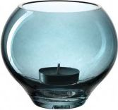 Mbajtëse qirinjsh Leonardo Milano Teelight 9, qelq, 9 cm, blu