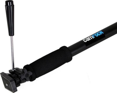 Monopod Camrock M140, i lehtë, i përshtatshëm për udhëtim, i zi