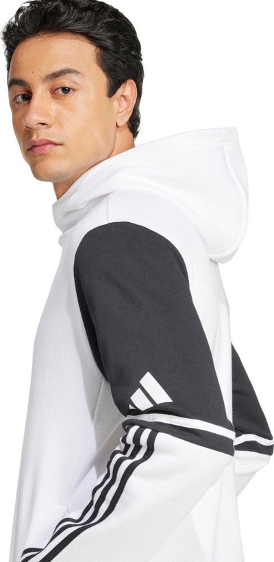 Bluzë me kapuç Adidas Squadra 25 Hoodie M JD2976, për burra, e zezë e bardhë