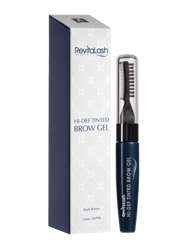 Xhel për vetulla Revitalash Hi-Def Tinted Eyebrow Gel, 7.4ml, që s’e merr uji, kafe e errët