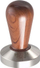 Притискач за кафе Motta Bubinga, професионален тампер 58mm, дрвена рачка, кафеава