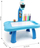 Lodër projektor mini robot tavoline LEAN Toys, 2 në 1, me markera blu, për fëmijë