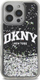 Kapak telefoni DKNY Liquid Glitter Arch Logo DKHCP16LLBNAEK, për iPhone 16 Pro 6.3", hardcase, i zi