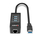 USB hub Lindy LY-43176, 3 porta USB 3.0, Gigabit Ethernet, i zi