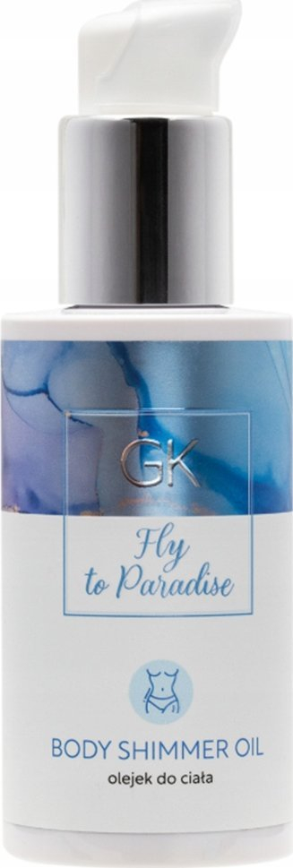 Vaj trupi me shkëlqim GK Fly to Paradise, për lëkurë të hidratuar, 120 ml