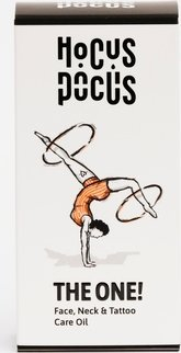 Vaj kujdesi Hocus Pocus The One, për fytyrën, qafën dhe tatuazhet, 30 ml, transparent