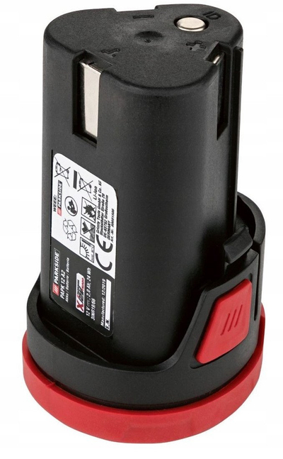 Bateri për vegla Parkside Papk 12 A2, 2Ah, 12V, e zezë