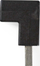 Adapter USB Nedis USB 2.0, USB A mashkull në USB A femër, 480 Mbps, i zi