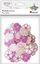 Sticker me shkumë Titanum Foam Stickers Flowers, 70 copa, 30x27 mm, rozë edhe e bardhë