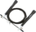 Litar për me kercy Outliner LS3122, kabllo metalike 3 m, i zi