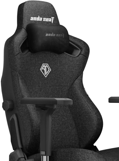 Karrige gaming AndaSeat Kaiser 3 Series XL, lëkurë PVC, mbështetje lumbare, e zezë
