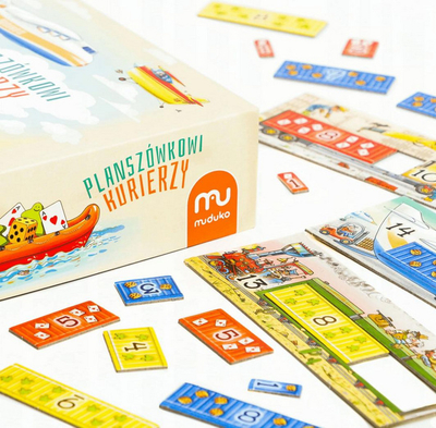 Lojë tavoline Muduko Board Game Couriers, 5 vjeç +