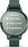 Ora inteligjente Garmin Lily 2 Active, GPS, 9 ditë bateri, jeshile Jasper