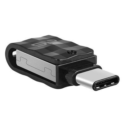 USB Silicon Power Mobile C31, 32GB, 3.2 type-C, e zezë
