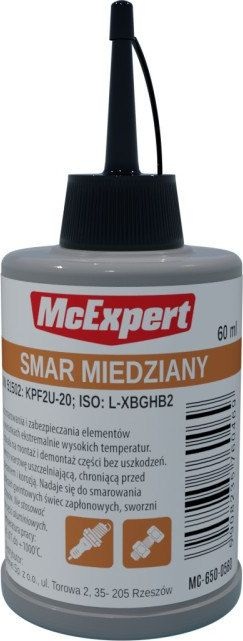 Yndyrë bakri McExpert Copper Grease, shishe me flladër, 60ml