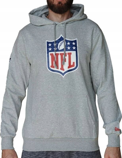 Bluzë me kapuç New Era NFL Generic Logo, pambuk, e zezë