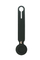 Mbajtëse për key finder eSTUFF ES663030, silikon, me rrip të gjatë, e zezë