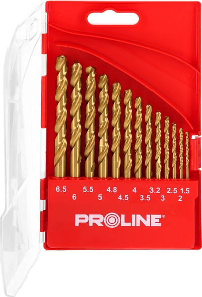 Set stërvitjesh për metal PROLINE 77313, 13 copë