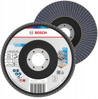 Disk bluarës Bosch Accessories 2608626150, për metal, i fortë