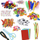 Set kreativ për fëmijë Kruzzel 23655, 1150 pjesë, në kuti plastike, shumëngjyrësh