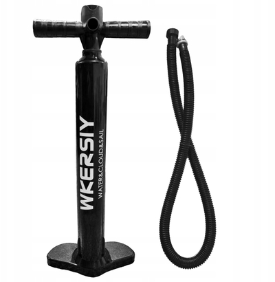 Pompa me dorë me presion t’madh Double Action për SUP, 20 PSI, me manometër, e zezë