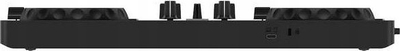 Kontrollues DJ AlphaTheta DDJ FLX2, 2 deck, 16 performance pads, i zi