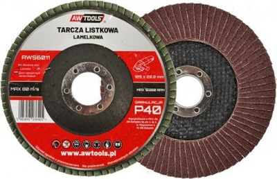 Disk AWTools (AW56014),  P100, 125mm