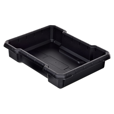 Sistem modular veglash Keter Stack N Roll 250927, me rrota, dorezë teleskopike, i zi