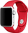Rrip ore Mercury Silicone për Apple Watch 38/40/41 mm, silikon, i kuq