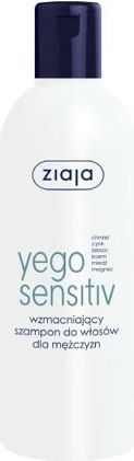 Shampo flokësh Ziaja Yego Sensitiv, forcuse për burra, 300 ml
