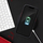 Kapak silikoni Color Edge për iPhone 16 Pro, MagSafe, transparent me skaje të zeza të kuqe