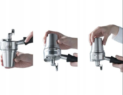 Gotë dozimi Acaia Portafilter Cup S, çelik inox, për portafilter 58mm, ngjyrë argjendtë