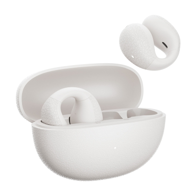 Kufje wireless QCY Crossky C10, open ear, Bluetooth 5.4, të bardha