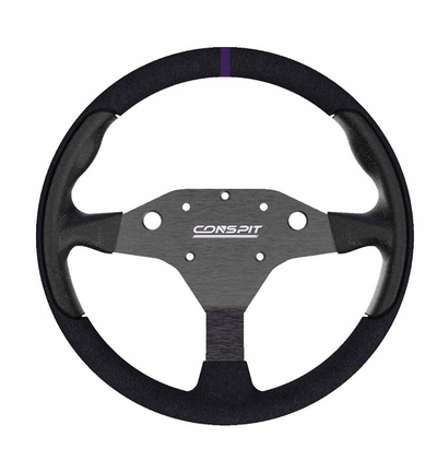 Volan Conspit RX320, 320 mm, rund, i zi