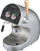 Aparat espresso Brunopasso PD-1, 15 bar, depozitë 1.5L, argjend