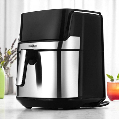 Fritezë ajri Kraft&amp;Dele KD4101, 8L, 1850W, e zezë