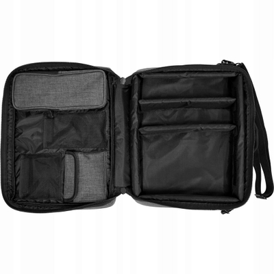 Çantë për me çu me vete Mackie Custom Carry Bag, për mikser të vogël, me shumë xhepa, gri e errët