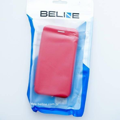 Këllëf libri Beline Magnetic për Redmi Note 9T Pro, mbyllje me magnet, i kuq