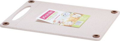Dërrasë prerëse Kamille 10066, fibër gruri, 33.8 x 25 cm, beige