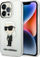 Maskë telefoni Karl Lagerfeld KLHCP14LHNIKTCT, për iPhone 14 Pro, e fortë, transparente
