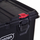 Sistem modular veglash Keter Stack N Roll 250927, me rrota, dorezë teleskopike, i zi