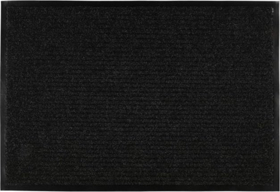 Tapet për te dera 4Living, me bazë gome, 60x90 cm, i zi