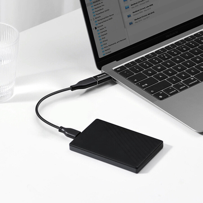 Адаптер Baseus mini OTG Ingenuity, USB-C - USB-A 3.1 (M/F), црна боја