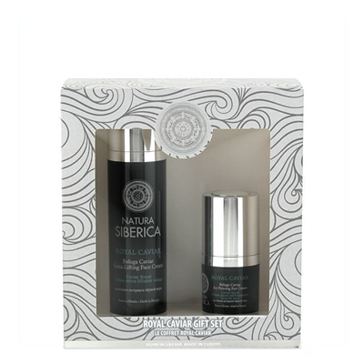 Set për fytyrë Natura Siberica Royal Caviar, krem lifting 50 ml + krem për sy 15 ml